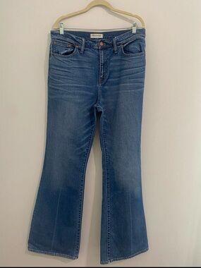 Madewell The Perfect Vintage Flare Jeans-Medium Wash-32 (Plus Size/16)